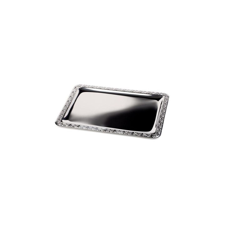 BANDEJA ECO INOX 18%: LABRADA 42x31cm. Ref.00382