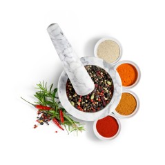 MORTERO DE MARMOL Ø12Xh12cm. Ref.780310