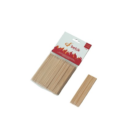 MORUNOS: BROCHETA DE BAMBU 10cm. (bolsa 200uni.) Ref.001010133