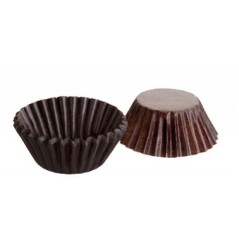 CAPSULAS REPOSTERIA: BOMBON TRUFA MARRON 100uni. Ref.729204