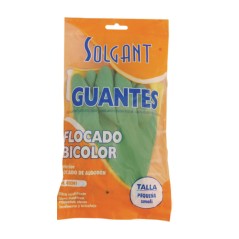 GUANTES LIMPIEZA REFORZADO BICOLOR - 3 Medidas disponibles.