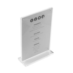 PORTAMENU MAGNETICO DE METACRILATO A5  Ref.39406
