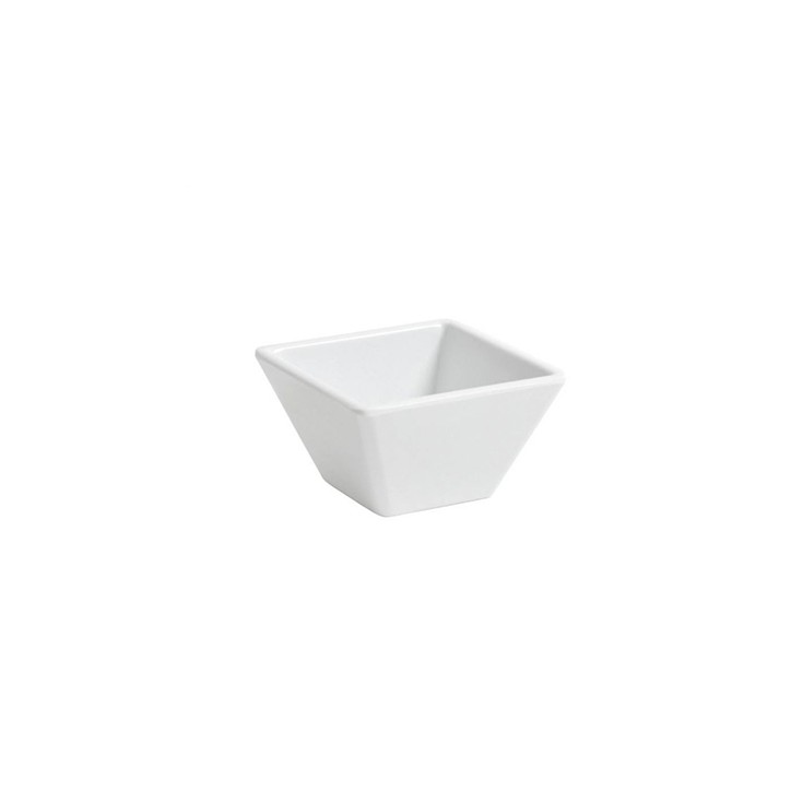MINIATURAS MELAMINA: BOWL MING BLANCO 8X8Xh4 5cm. Ref.B885071R