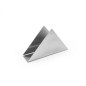 SERVILLETERO COCTEL: ACERO INOX - 12 5Xh7cm. - DISENO TRIANGULAR - Ref.BY01011078413