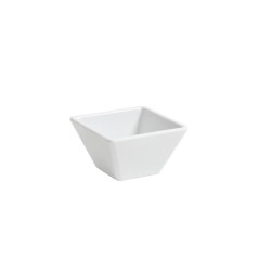 MINIATURAS MELAMINA: BOWL MING BLANCO 8X8Xh4 5cm. Ref.B885071R