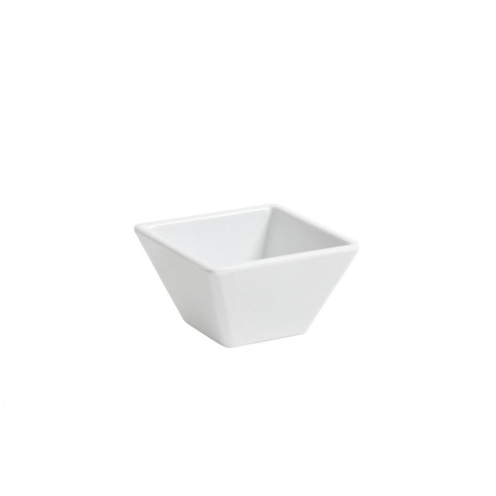 MINIATURAS MELAMINA: BOWL MING BLANCO 8X8Xh4 5cm. Ref.B885071R