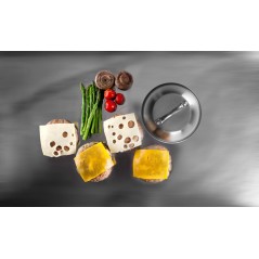 CAMPANA PARA HAMBURGESAS PARA FUNDIR Y AHUMAR Ø15 5Xh6cm. Ref.713914