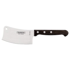 TRAMONTINA: CUCHILLO CHULETERO HACHUELA 9cm. Polywood FSC Ref.29810-329