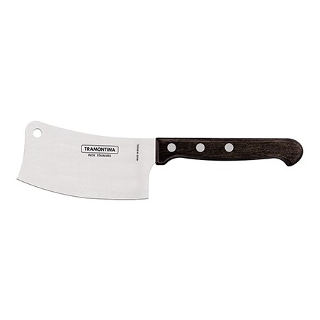 TRAMONTINA: CUCHILLO CHULETERO HACHUELA 9cm. Polywood FSC Ref.29810-329