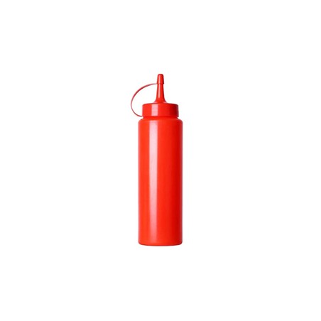 PERA BIBERON PARA SALSAS: DISPENSADOR Rojo 360cl. Ref.1951