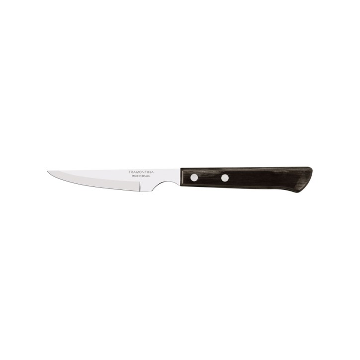 TRAMONTINA: CUCHILLO CHULETERO PIZZA Polywood FSC 11cm. Ref.29810-106