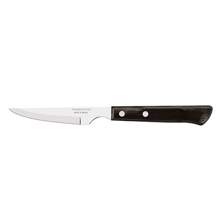 TRAMONTINA: CUCHILLO CHULETERO PIZZA Polywood FSC 11cm. Ref.29810-106