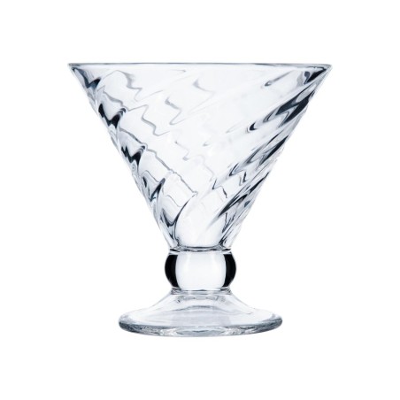 COPA HELADO: UMA COPA FORMA CORNETTO CON RELIEVE 32cl. Ref.5429308