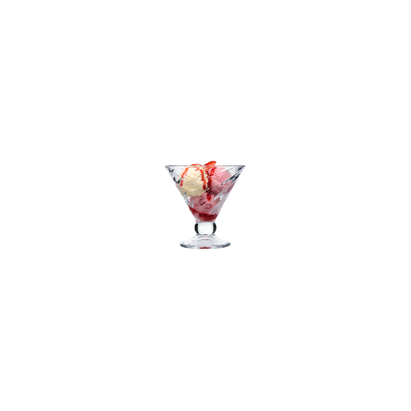 COPA HELADO: UMA COPA FORMA CORNETTO CON RELIEVE 32cl. Ref.5429308