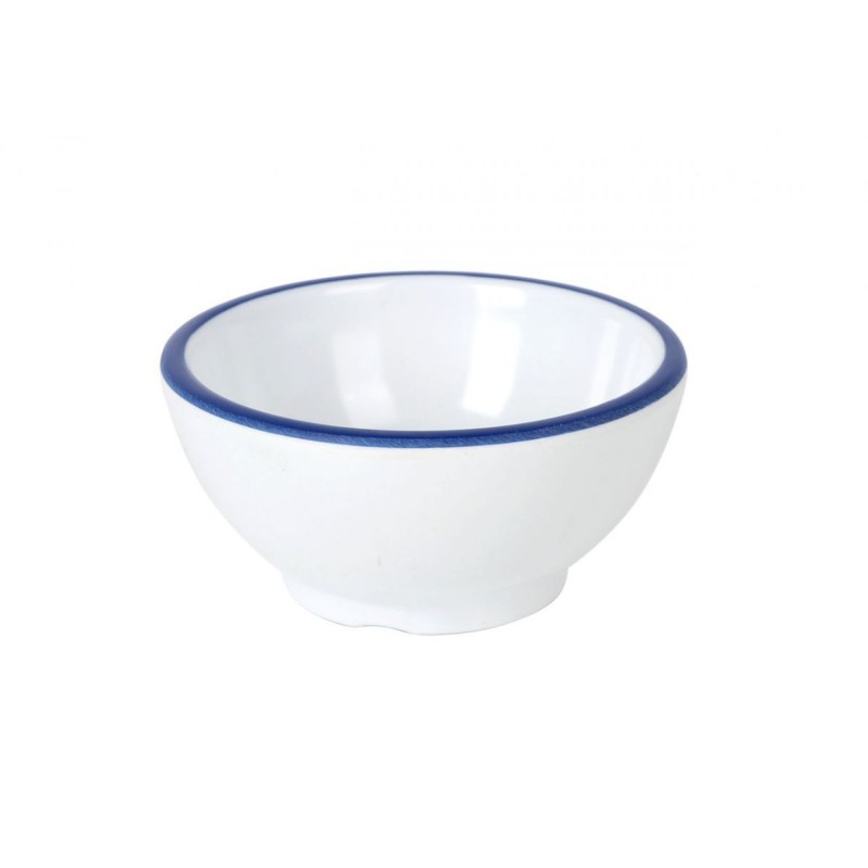 MELAMINA: CUENCO SOTAVENTO FILO AZUL Ø9 5Xh4 5cm. Ref.B100V426C