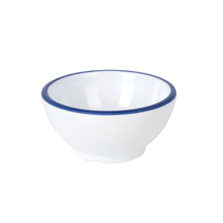 MELAMINA: CUENCO SOTAVENTO FILO AZUL Ø9 5Xh4 5cm. Ref.B100V426C
