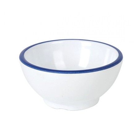 MELAMINA: CUENCO SOTAVENTO FILO AZUL Ø9 5Xh4 5cm. Ref.B100V426C