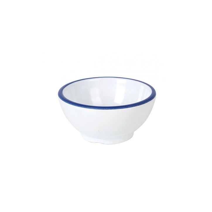 MELAMINA: CUENCO SOTAVENTO FILO AZUL Ø9 5Xh4 5cm. Ref.B100V426C