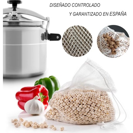 BOLSA COCER LEGUMBRES MEDIANA 2 Kgr. NYLON Ref.016140-1