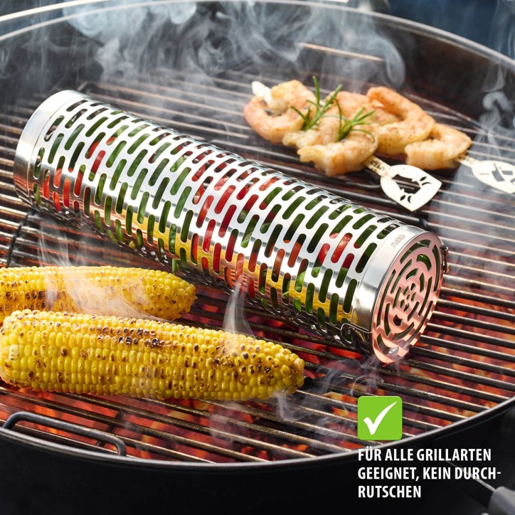 CESTO REDONDO PARA PARRILLA BARBACOA BBQ 30 5Cm. Ref.89586 CESTO REDONDO PARA PARRILLA BARBACOA BBQ 30 5Cm. Ref.89586