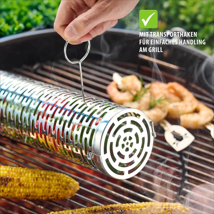 CESTO REDONDO PARA PARRILLA BARBACOA BBQ 30 5Cm. Ref.89586 CESTO REDONDO PARA PARRILLA BARBACOA BBQ 30 5Cm. Ref.89586