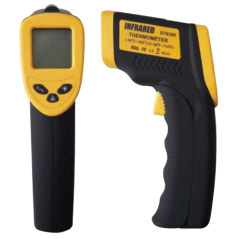 CONTROL DE TEMPERATURA: TERMOMETRO DIGITAL CON PISTALA DE INFRAROJOS Ref.480812