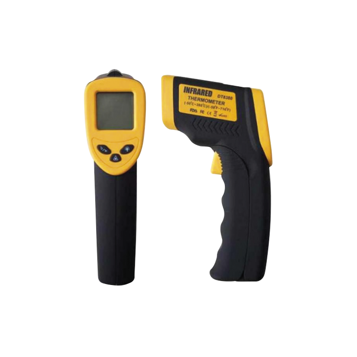 CONTROL DE TEMPERATURA: TERMOMETRO DIGITAL CON PISTALA DE INFRAROJOS Ref.480812