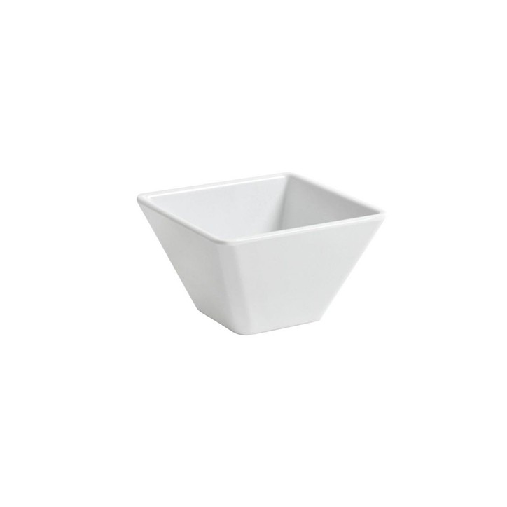 MELAMINA: CUENCO MING 10X10cm. BLANCO Ref.B885070R