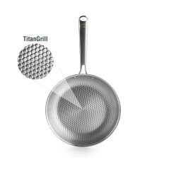 TITANIUM - SARTEN TRICAPA TitanGrill - 3 Medidas disponibles.