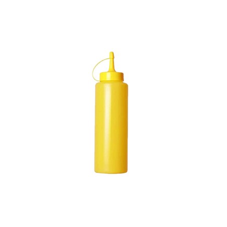 PERA BIBERON PARA SALSAS: DISPENSADOR Amarillo 360cl. Ref.1954