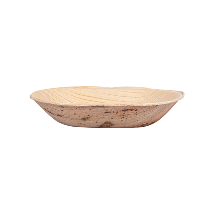 VAJILLA CATERING SERIE NATURA: MINI PLATO OVAL `ARECA` 11X7Xh2 5cm. (25 Uds.) 100% Ecologico Ref.232.43 VAJILLA CATERING SERIE NATURA: MINI PLATO OVAL `ARECA` 11X7Xh2 5cm. (25 Uds.) 100% Ecologico Ref.232.43