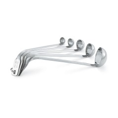 JUEGO DE 5 MEDIDAS CUCHARONES INOX  Ref.44572