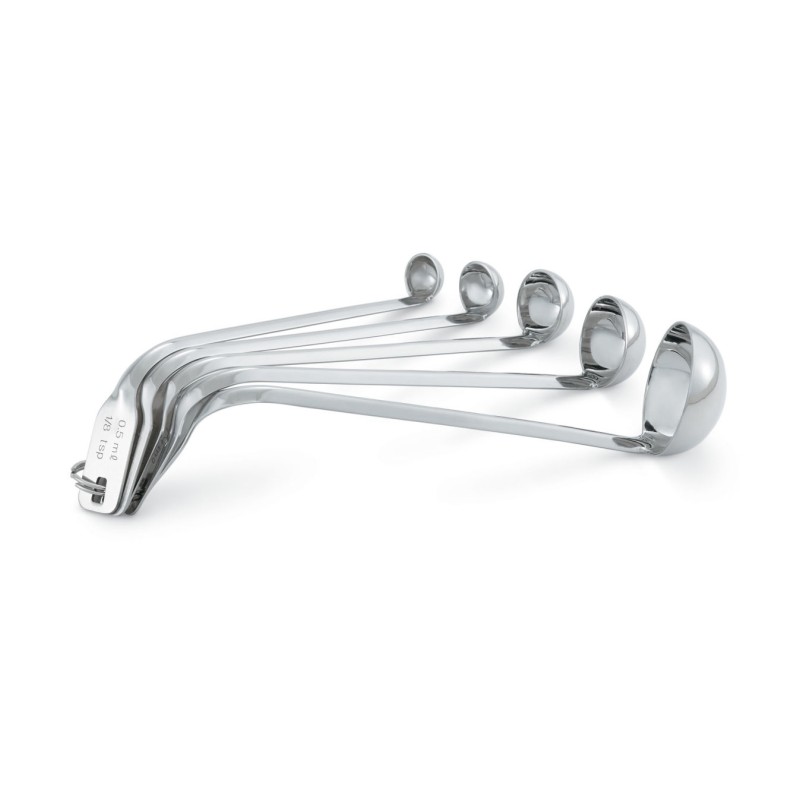JUEGO DE 5 MEDIDAS CUCHARONES INOX  Ref.44572