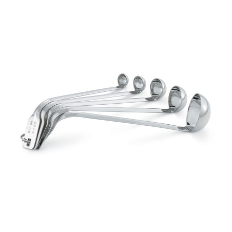 JUEGO DE 5 MEDIDAS CUCHARONES INOX  Ref.44572