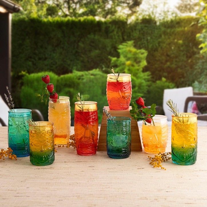 COMBINADOS: VASO COCTEL TIKI CALAVERA 30cl. Ref.5429251