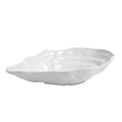 CONCHA MOLUSCO BLANCA 24x17xh6cm. Ref.B1967