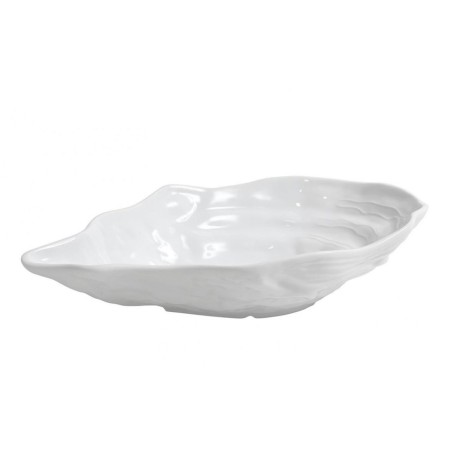 CONCHA MOLUSCO BLANCA 24x17xh6cm. Ref.B1967
