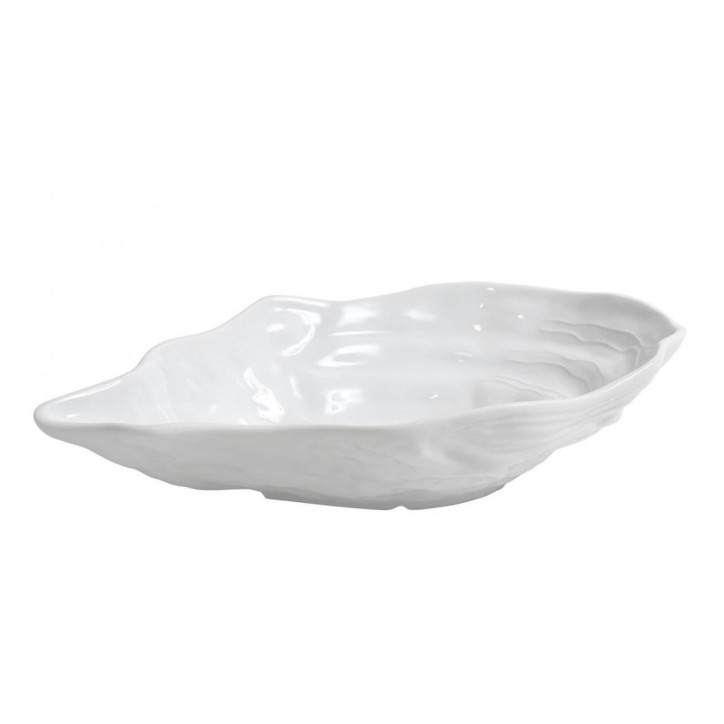 CONCHA MOLUSCO BLANCA 24x17xh6cm. Ref.B1967