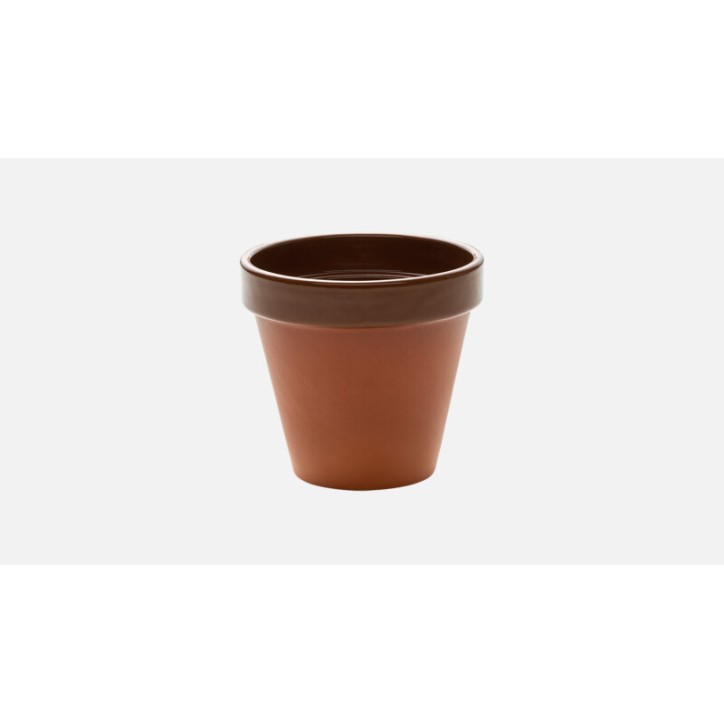 MINIATURA BARRO: FLOWER TIESTO TERRA XTREM M Ø8X7 5cm. 100ml. Ref.220 3010