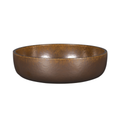 EASE SERIES RAK: PLATO HONDO COLOR MARRON Ø20cm Ref.EABW20RT