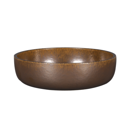 EASE SERIES RAK: PLATO HONDO COLOR MARRON Ø20cm Ref.EABW20RT