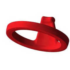 REPUESTO SIFON ISI: JUNTA GOMA ROJA Ref.69024
