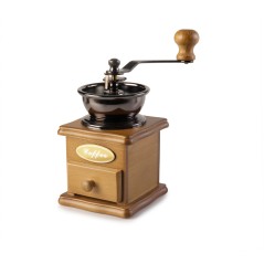 MOLINILLO DE CAFE RETRO MADERA NATURAL Ref.750720