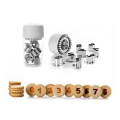 CORTAPASTAS: SET LINZER NUMEROS 9 PIEZAS Ref.794201