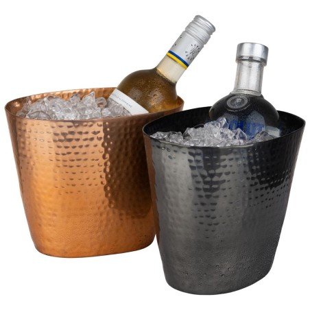 CUBITERAS: CUBO MARTILLEADO 2 1 Ltrs. -  1 Botella