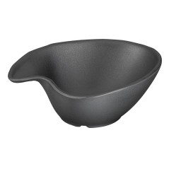 MELAMINA: CUENCO SERIE ZEN NEGRO 14 5X12 5Xh5 5cm. Ref.83935