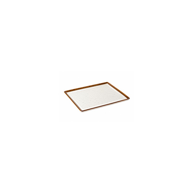MELAMINA BANDEJA: STONE ART GN 1 2 32 5X26 5Xh2cm. Ref.84520