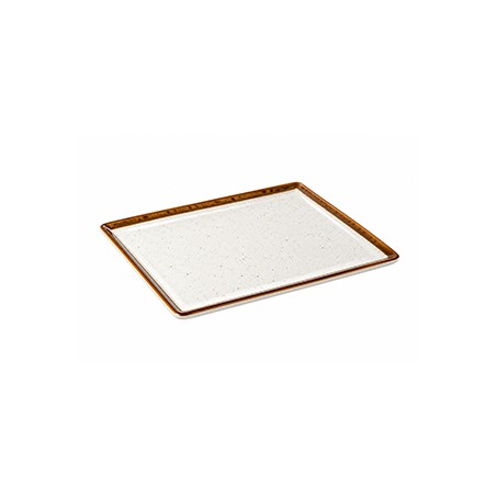 MELAMINA BANDEJA: STONE ART GN 1 2 32 5X26 5Xh2cm. Ref.84520