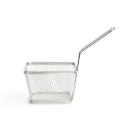 CESTA MINIATURA: CHIP BASKET CUADRADA 10X9Xh7cm. Ref.7482