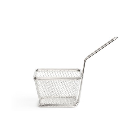 CESTA MINIATURA: CHIP BASKET CUADRADA 10X9Xh7cm. Ref.7482